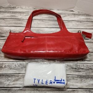 Iris Tyler leather north‎ south bag